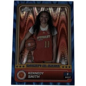2024 Topps Chrome McDonalds - KENNEDY SMITH - BLUE RAYWAVE #73